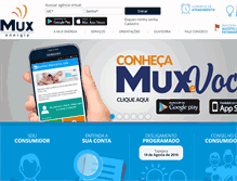 Tablet Screenshot of muxenergia.com.br